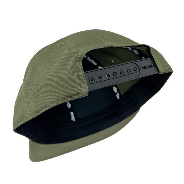 シリコンラバーフラットバイザーキャップ